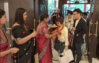 Sacred Trails: Japanese Delegation Receives Grand Welcome in Kashi, Visits Sarnath