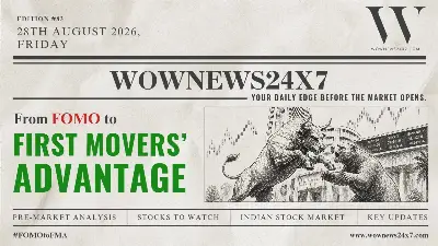 FOMO TO FMA - DIIs Bring the Firepower, Gift Nifty Brings the Green as Corporate India Lines Up Fresh Catalysts