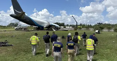 Amazon Cargo Jet Recovers Recorders After Miami Runway Crash