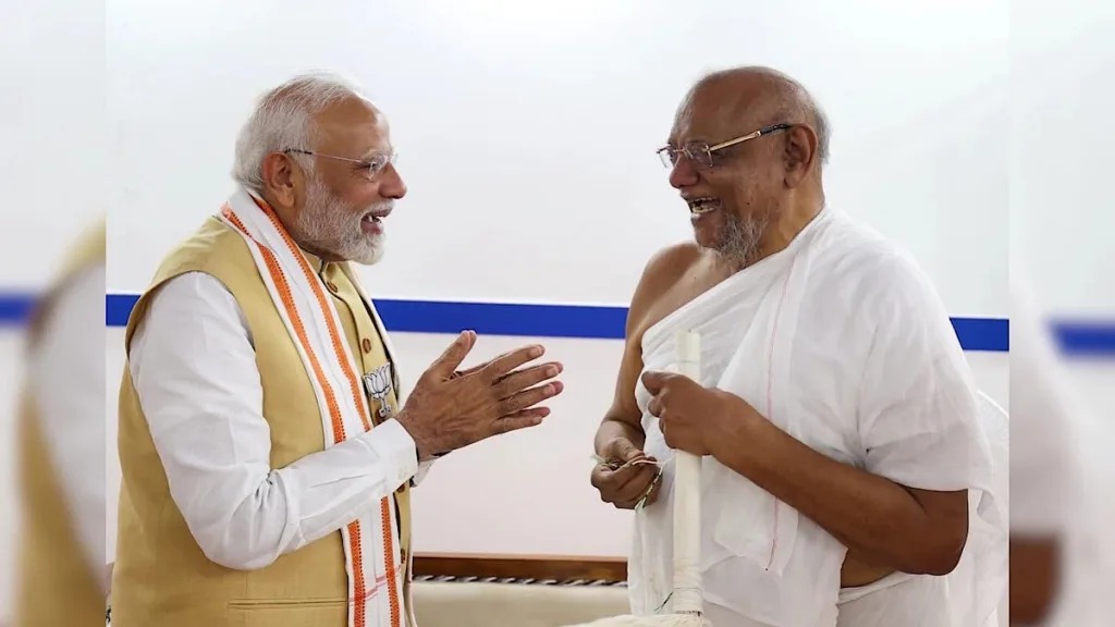 PM Modi Hails Jain Acharya’s 500th Book as a Beacon of Peace and Harmony