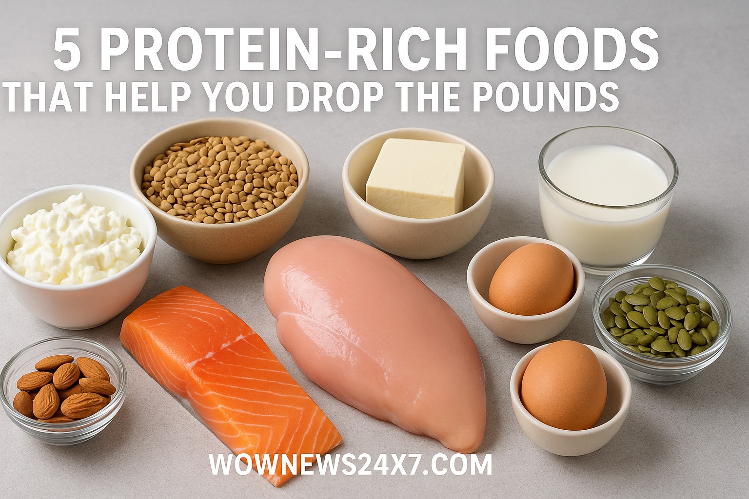 Protein with a Purpose: 5 Foods That Keep You Full and Fit