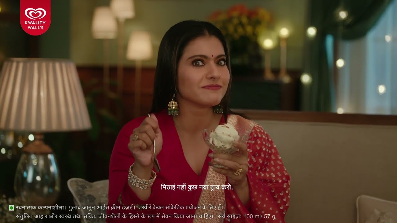 Golden Spoon Magic: Kajol Speechless in Kwality Wall’s Latest Campaign