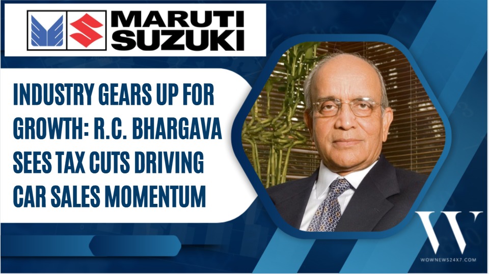 Maruti Suzuki Chairman Predicts Car Industry Revival As Tax Cuts Boost Small Car Demand
