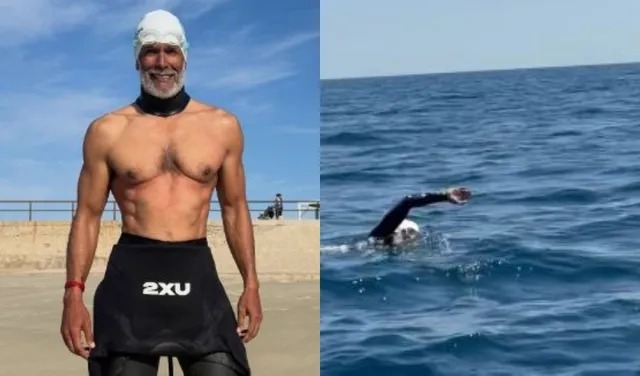 Milind Soman’s 15 Km Swim Highlights Lifelong Commitment To Fitness And Discipline