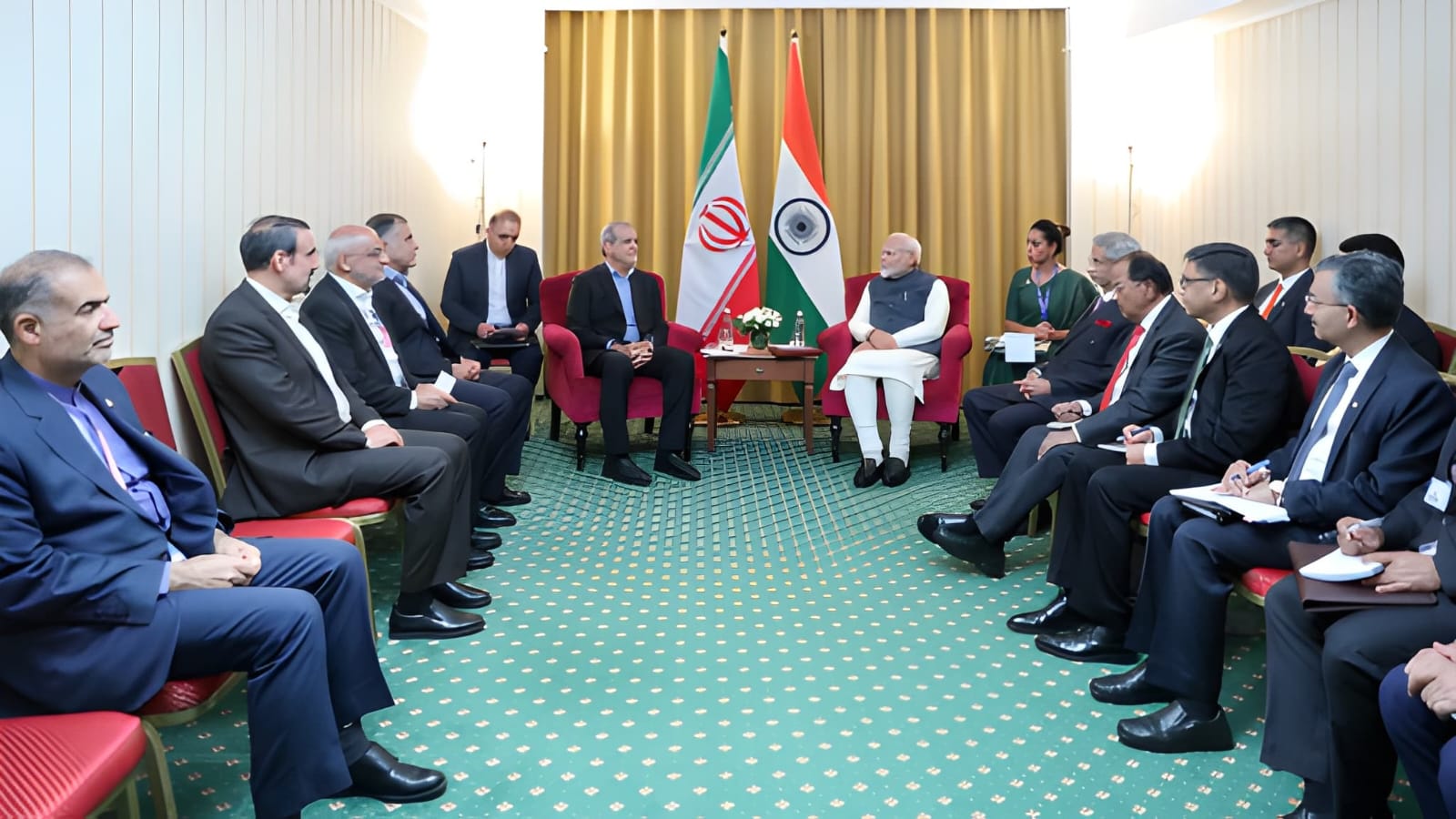 Iran Looks to India for a Bigger Strategic Partnership: Pezeshkian Pushes Trade, Chabahar and BRICS Ties