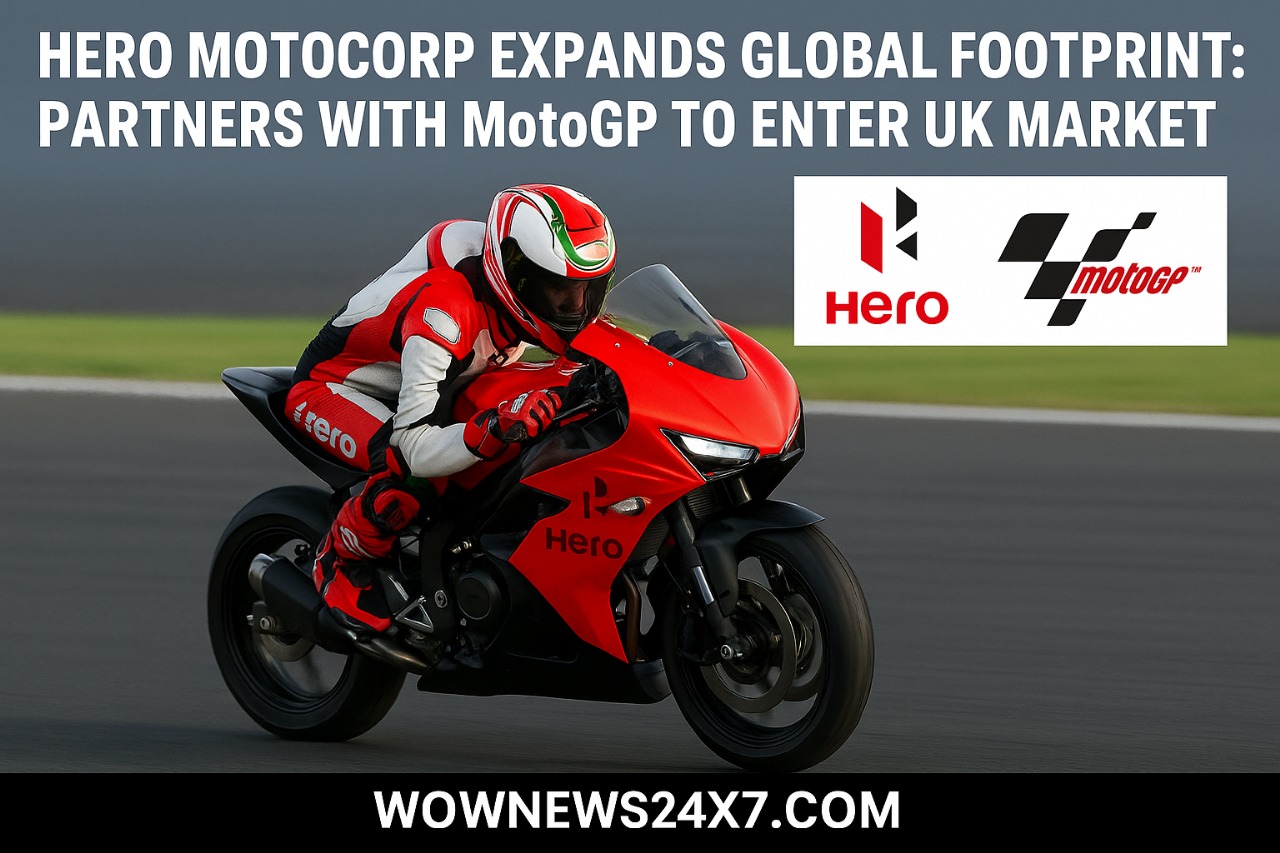 Hero MotoCorp Expands Global Footprint: Partners with MotoGB to Enter UK Market