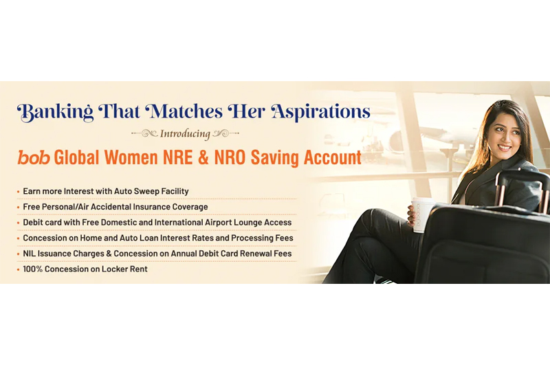 Empowering Global Dreams: Bank of Baroda Unveils NRI Women's Savings Account