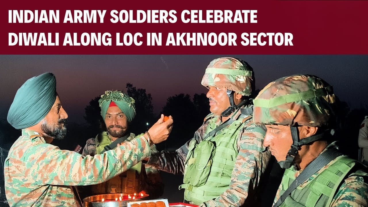 Lighting Up the Line: Indian Army’s Diwali Sparkles Along the Akhnoor LOC