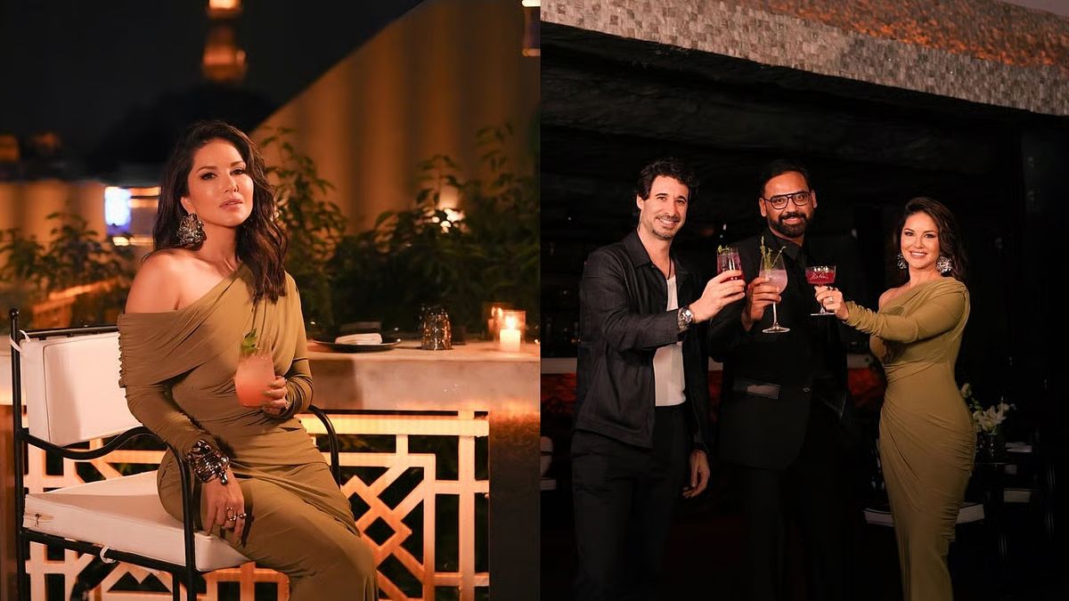 Sunny Leone Unveils ‘Potions’: A Chic Cocktail Bar With Iconic Delhi Views