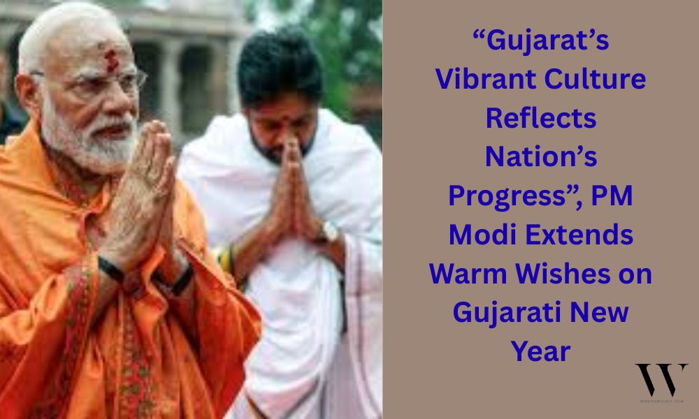 PM Modi Greets Citizens on Gujarati New Year, Praises State’s Hardworking Spirit and Cultural Heritage