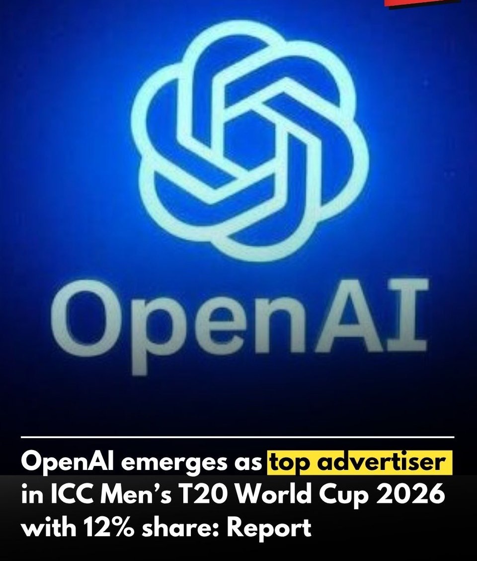 OpenAI Tops Ad Charts At T20 World Cup 2026 With 12% Share