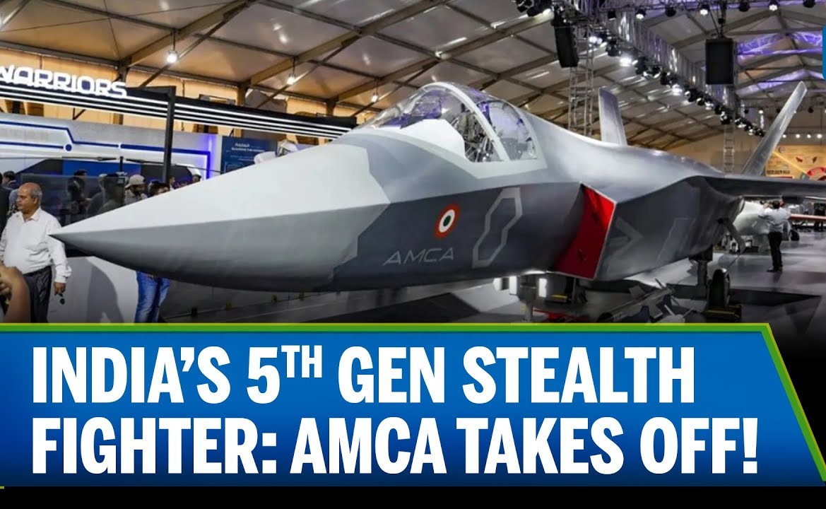 Sky’s the Limit: India’s 5th Gen AMCA Jet Powers Up for Launch
