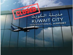 Iranian Strike Hits Kuwait International Airport, Halting Air Traffic