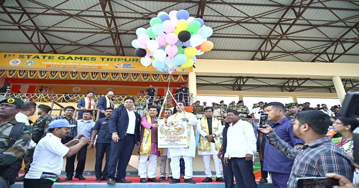 Tripura Scripts Sporting History With First State Games 2026