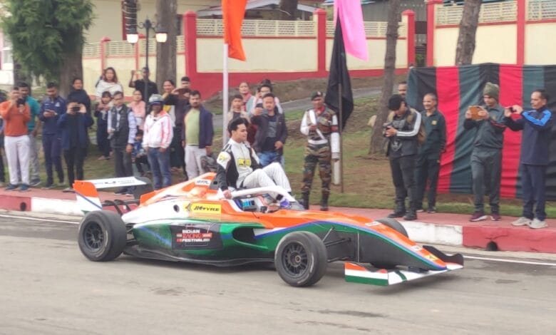 Tyres Scream, Crowds Cheer: Shillong’s Streets Ignite at Indian Racing Festival