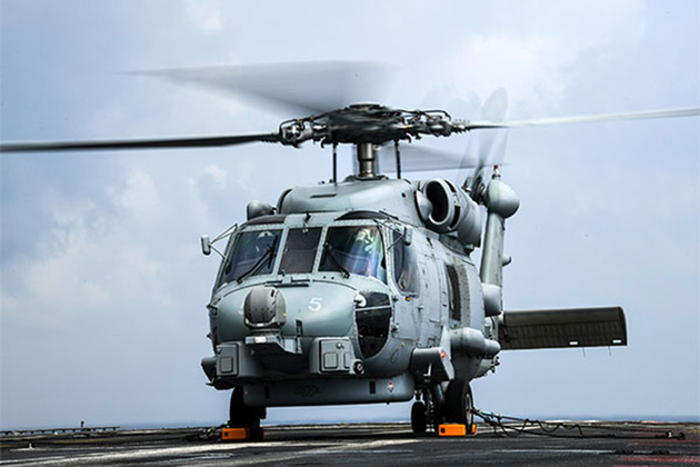 Indian Navy to Induct 3 More MH-60R Seahawk Helicopters