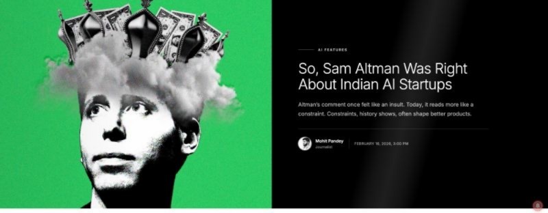 From Prediction To Reality: Altman’s Vision Of India’s AI Boom