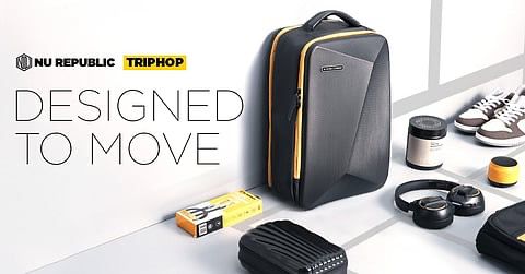Power on the Go: Nu Republic Drops Triphop Smart Backpacks With Built-In Charging