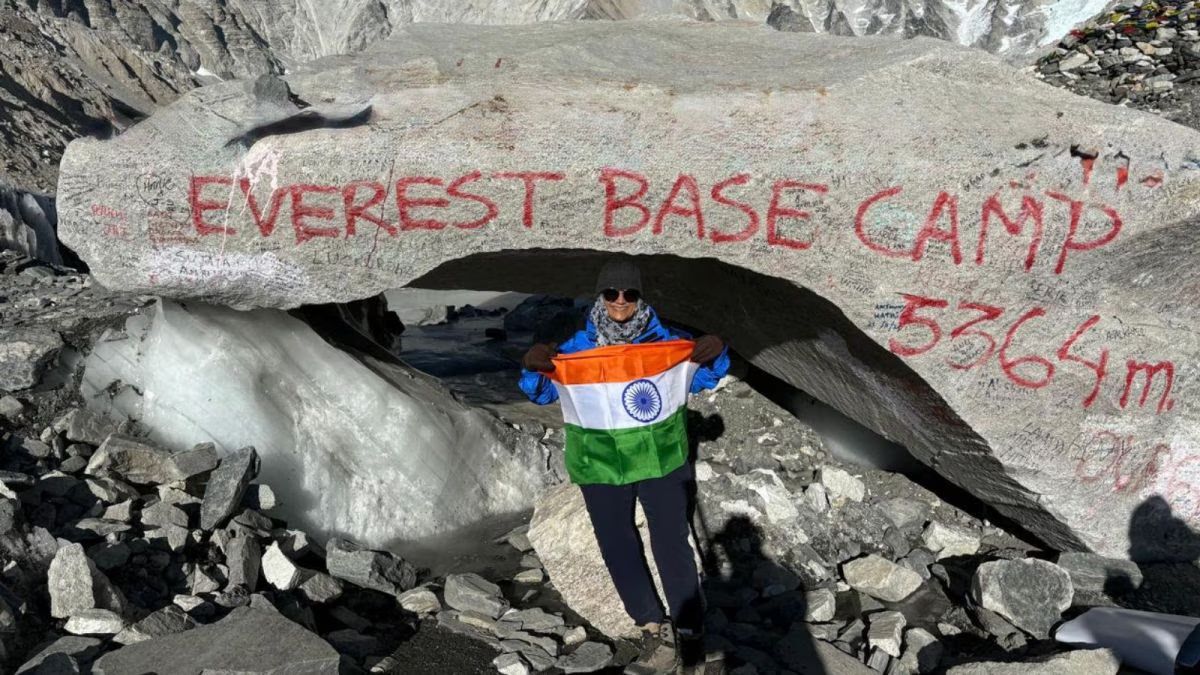 Scaling New Heights: Former Delhi HC Judge Poonam Bamba Treks to Everest Base Camp at 64