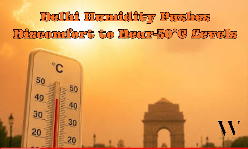 Delhi Sizzles as Feels-Like Temperature Nears 50°C