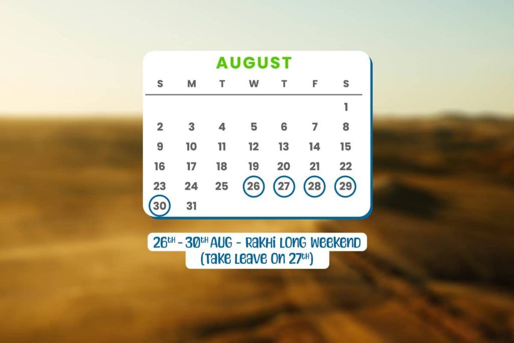 Where Will You Be When August Serves Up Its Best Holiday Breaks?