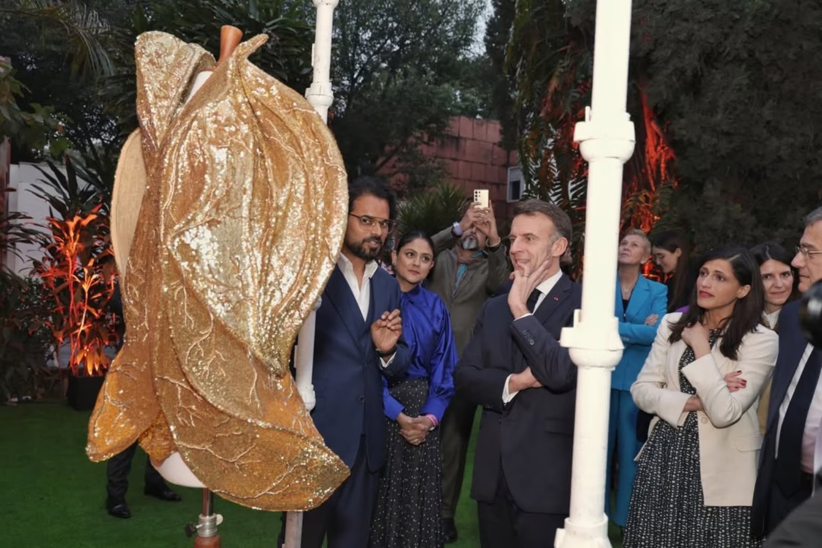 Charpai, Couture And Comics: What The Macrons Experienced In Delhi