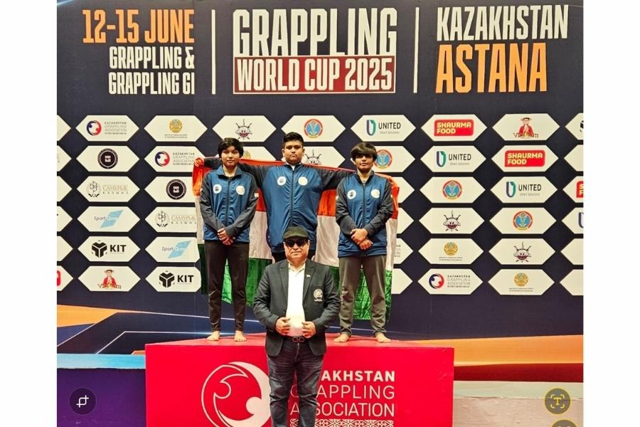 India Clinches 44 Medals At Grappling World Cup 2025, Secures Second Place In Medal Tally