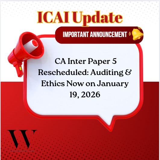 Mark Your Calendars: CA Inter Auditing & Ethics Now on Jan 19