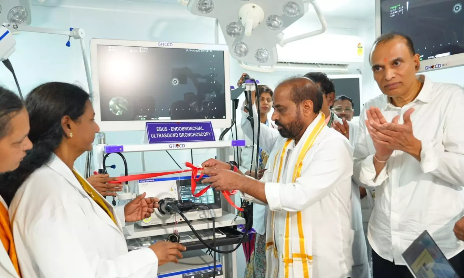 AP Health Minister Inaugurates EBUS Machine In Visakhapatnam