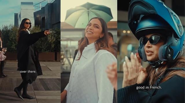 Scooting Through Paris: Deepika's Joyful BTS Moments