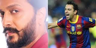 Riteish’s Fanboy Moment: Barcelona Legend Xavi Tours 'Raja Shivaji' Sets