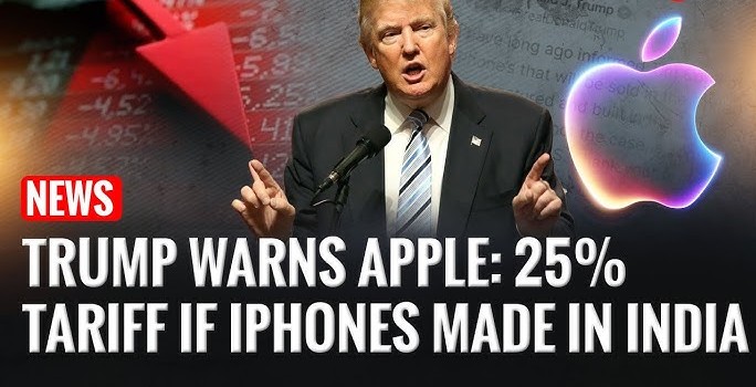 Apple’s India Gambit Faces Trump’s Tariff Thunder