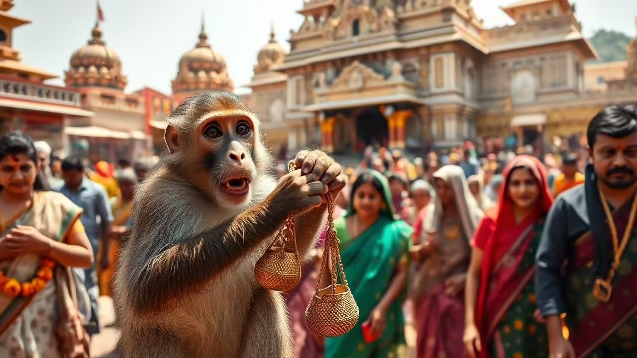 Monkey See, Monkey Swipe: From Cash Cascades To Million Rupee Jewelry Heists