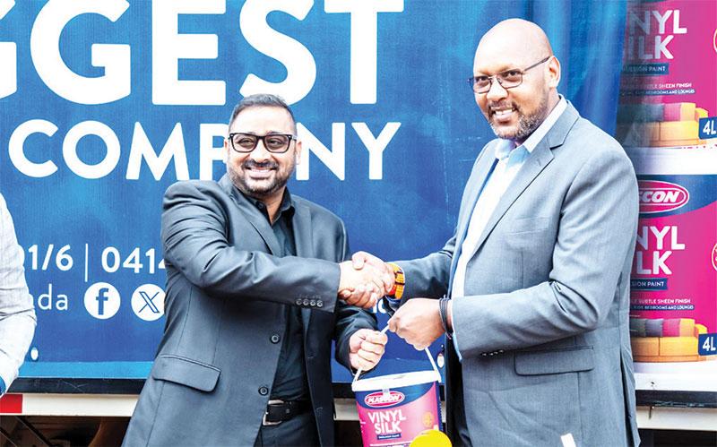 Painting Tooro in Glory: Plascon Splashes Shs 65M on Palace Makeover