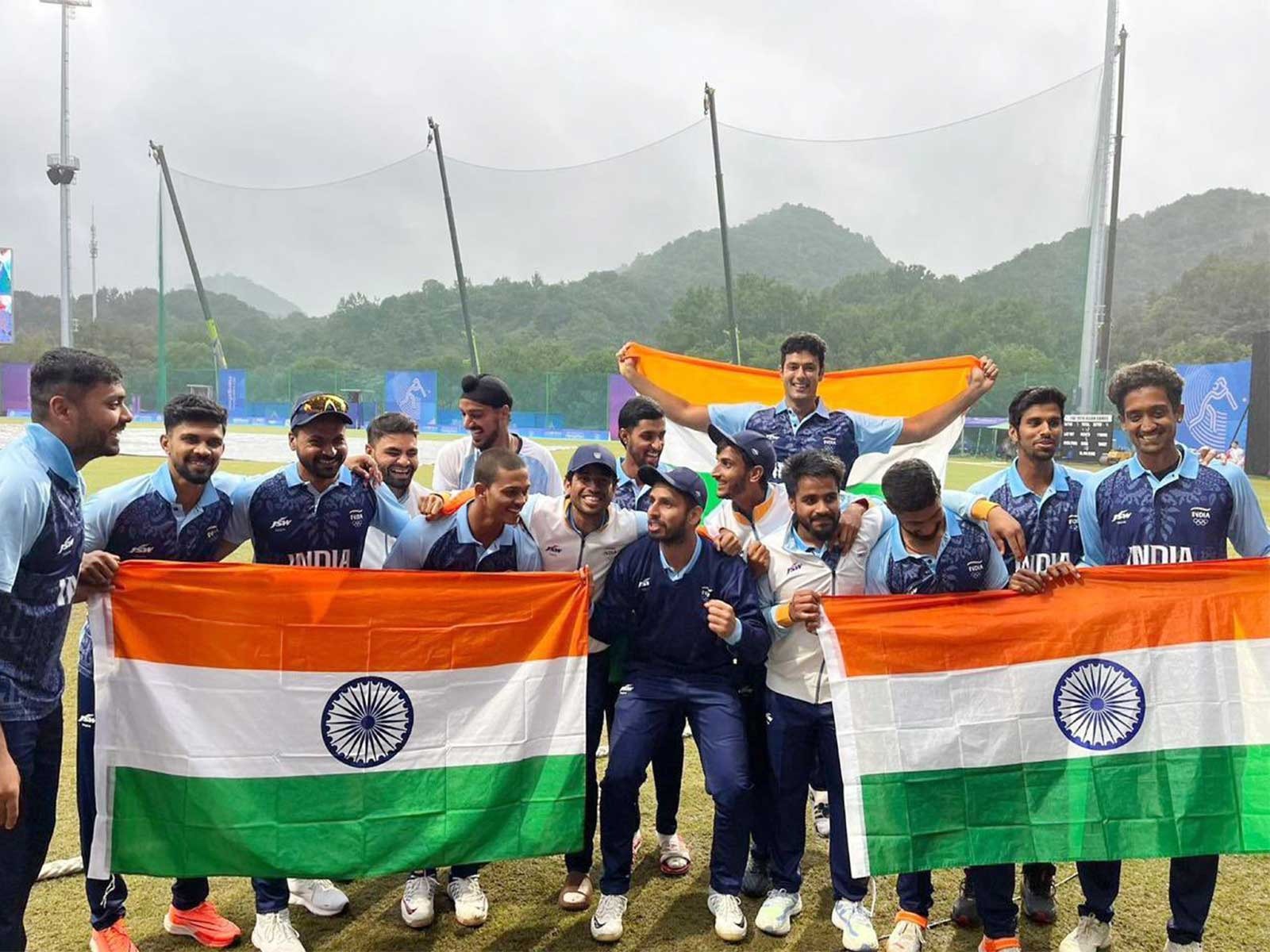 Path to Gold: India's Men's Cricket Team Grabs Direct Entry into Asian Games Knockouts