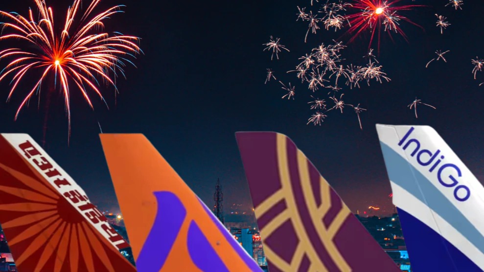 Pre-Diwali Air Travel Soars With 1,700 Extra Flights; Watchdog Keeps Fare Spikes In Check