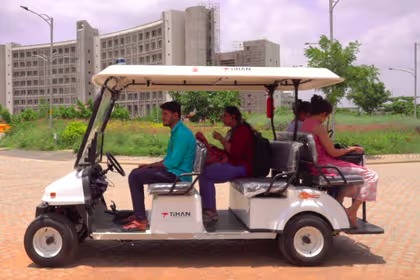 Behind the Wheel of Progress: IIT Hyderabad's Female Engineers in Driverless Vehicles