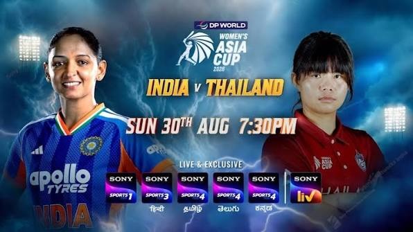 Consistency in the Spotlight: India Opens Women's Asia Cup Campaign Against Thailand