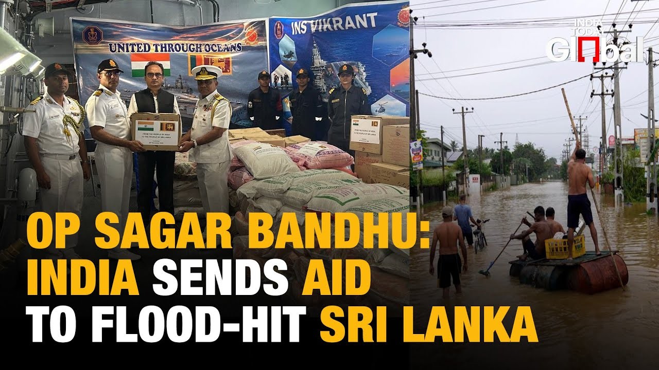Operation Sagar Bandhu: India Extends Lifeline to Sri Lanka After Cyclone Ditwah
