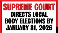January 31, 2026 – The Day Maharashtra Must Hold Its Local Body Elections