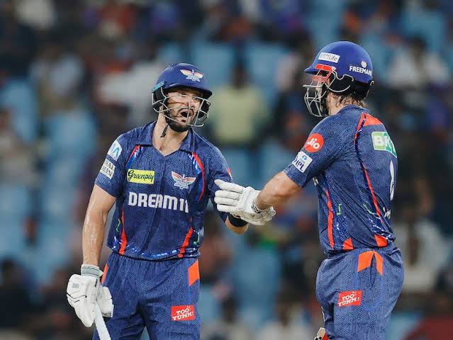 Blistering Start for LSG: Marsh and Markram Punish SRH Attack