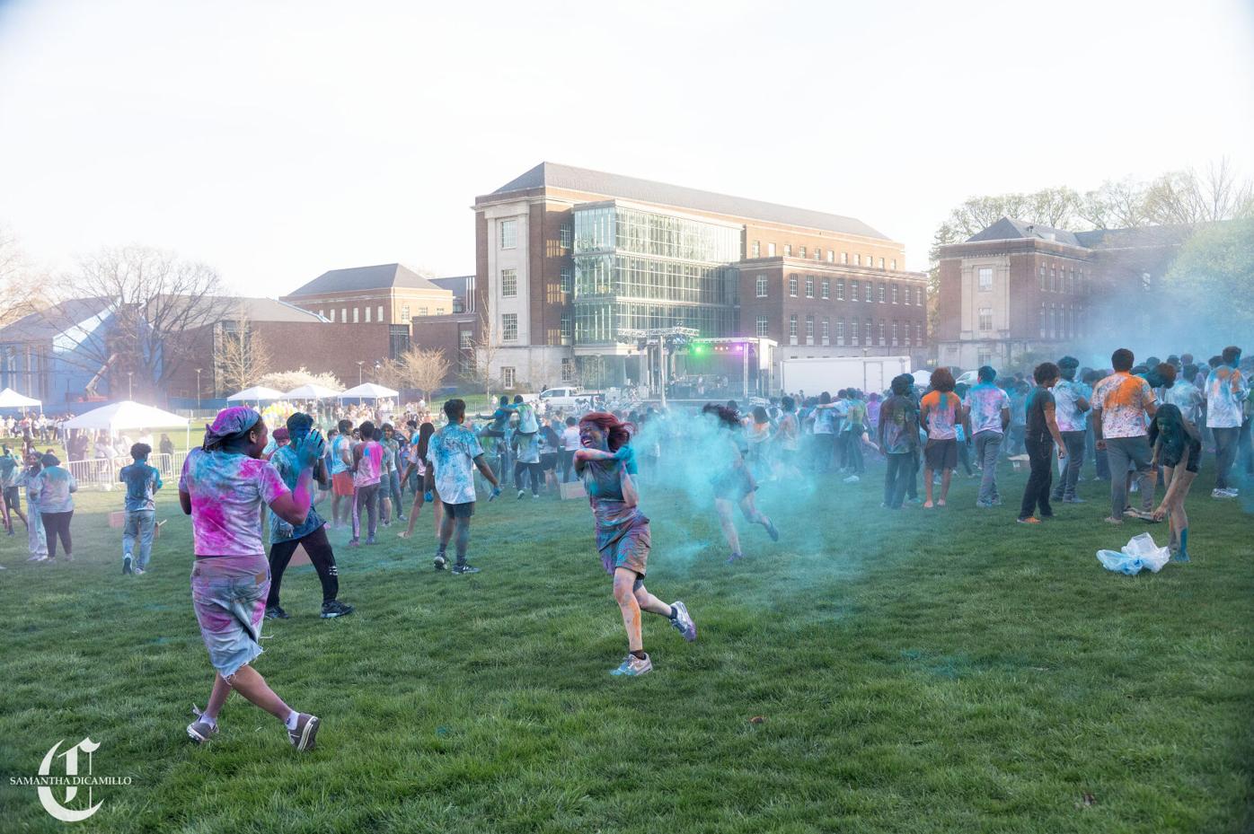 Colors of Joy: South Asian Student Association and SPA Unite for Vibrant Holi Celebration