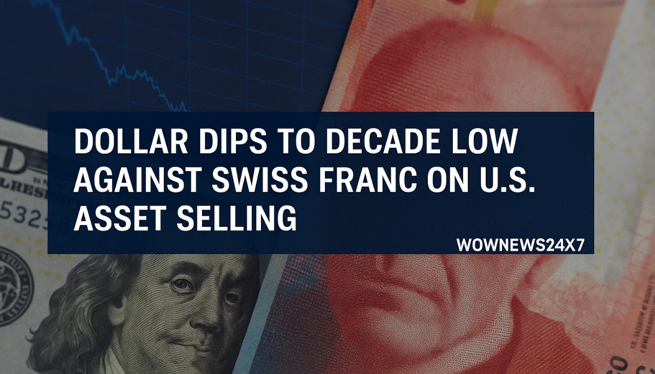 Dollar Dips to Decade Low Against Swiss Franc on U.S. Asset Selling