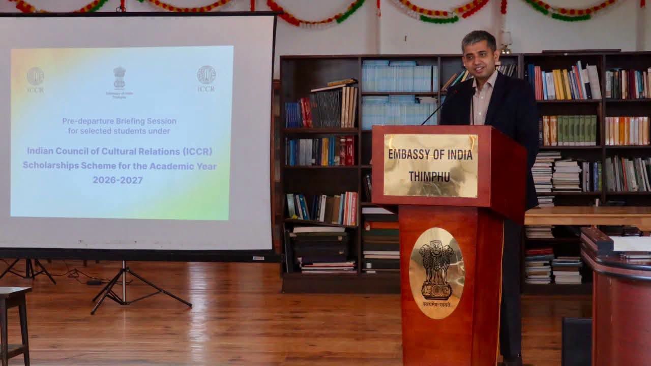 India Doubles Down: 57 Bhutanese Students Win ICCR Scholarships