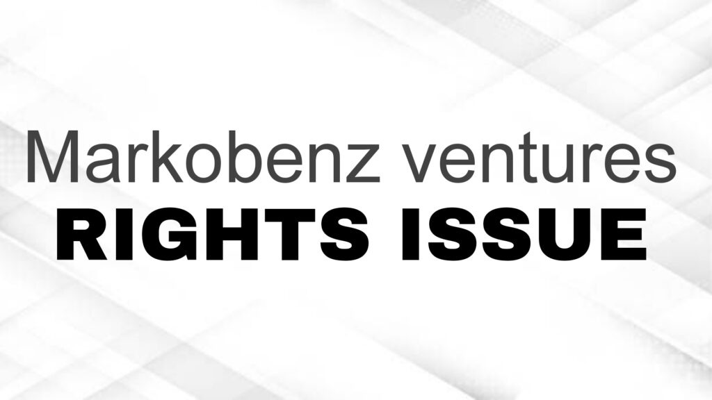 Rights Issue Rewind: Markobenz Ventures Triggers Devolvement Amid Tepid Investor Response