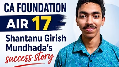 CA Foundation June 2026 Topper: Shantanu Mundhada Secures AIR 13