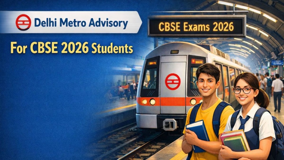 Delhi Metro Advisory For CBSE Board Exam 2026: Students To Get Priority Checks And Smoother Travel