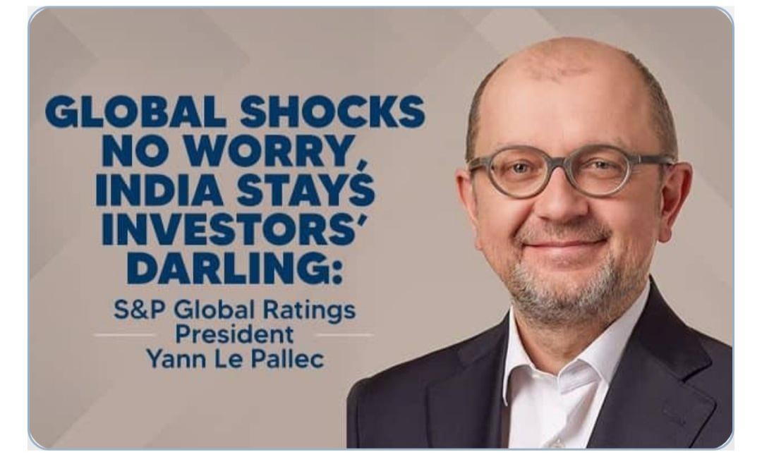 India’s Investment Magnetism Unshaken by Global Turmoil, Says S&P Ratings Chief