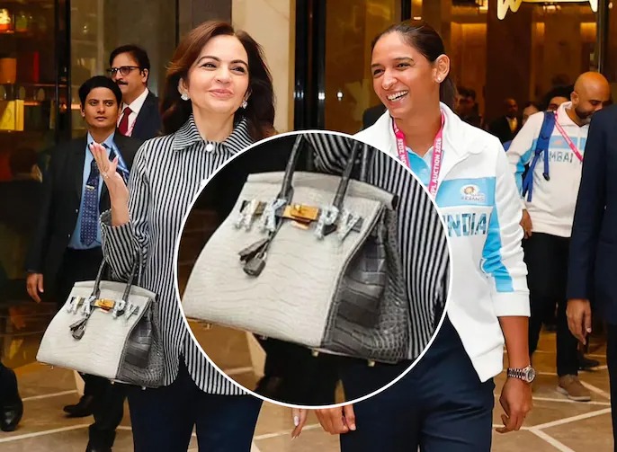 Grandma's Glam Game: Nita's Diamond AKPV Bag Outshines WPL Million-Dollar Deals