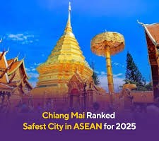 Chiang Mai Crowned Safest City in ASEAN for 2025 by Numbeo